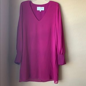 Rory beca Dark pink dress V-neck